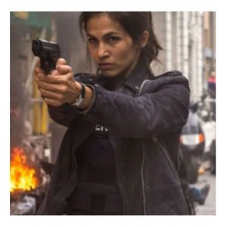 The Hitmans Bodyguard Elodie Yung  (Amelia Roussel) Leather Jacket  